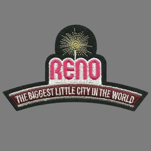 Reno Patch - Biggest Little City in the World Sign